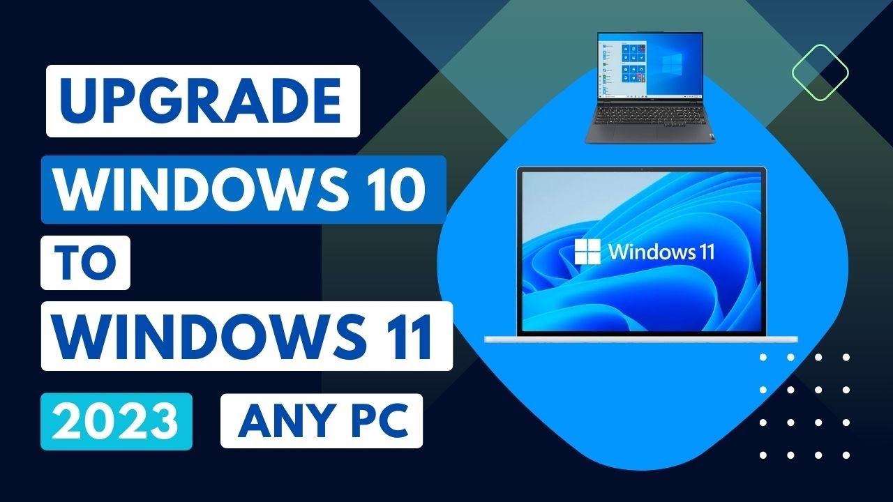 How to Upgrade Windows 10 to Windows 11 any PC / No TPM required ...