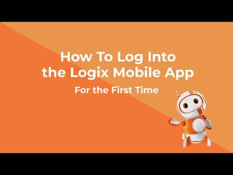 How to Log Into the Logix Mobile App for the First Time - iPhone