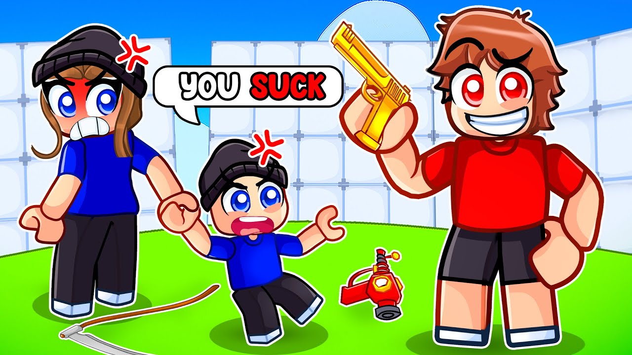 I 2v1ed Toxic Kid & His Mom Until They Rage Quit... (Roblox Rivals)