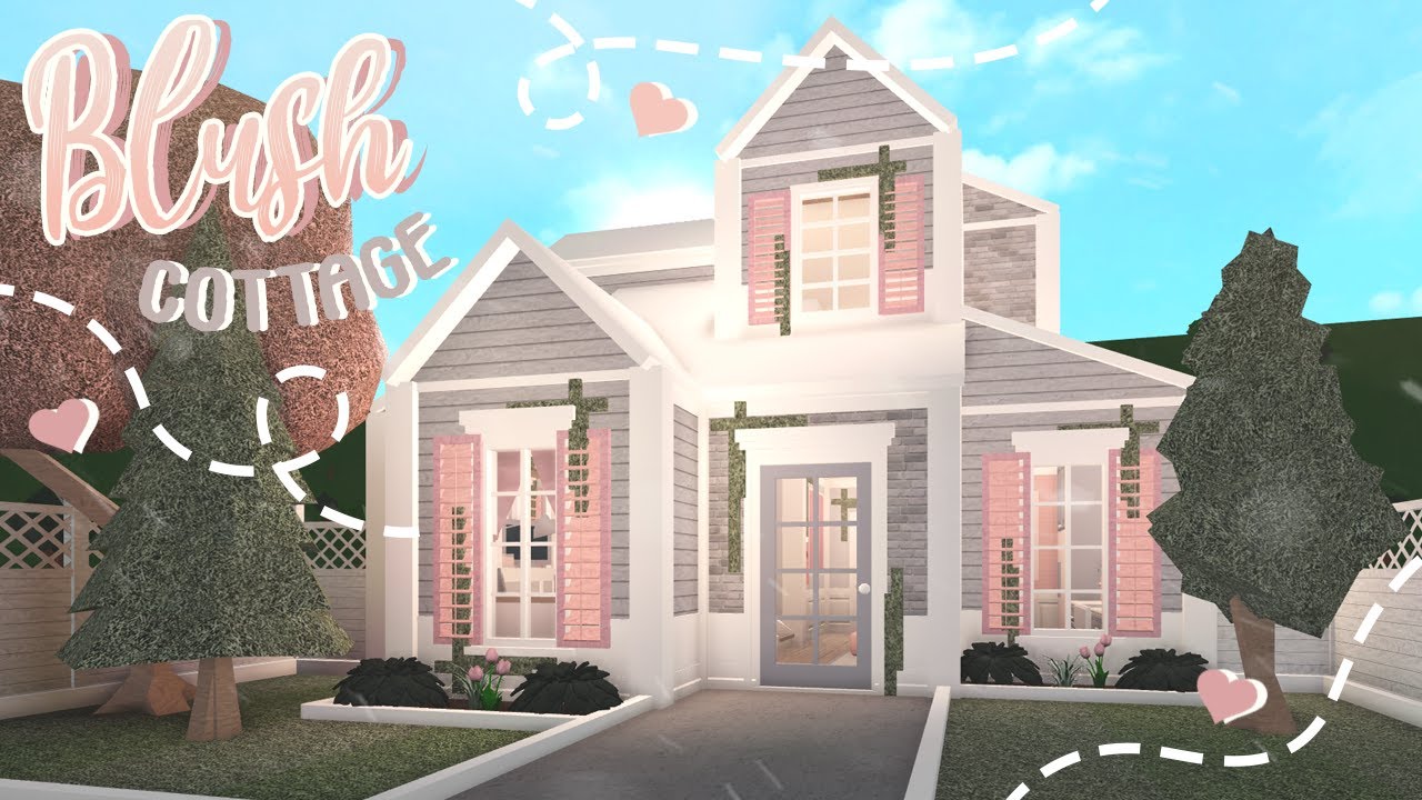 Blush Enchanted Cottage | ROBLOX Bloxburg - YouTube