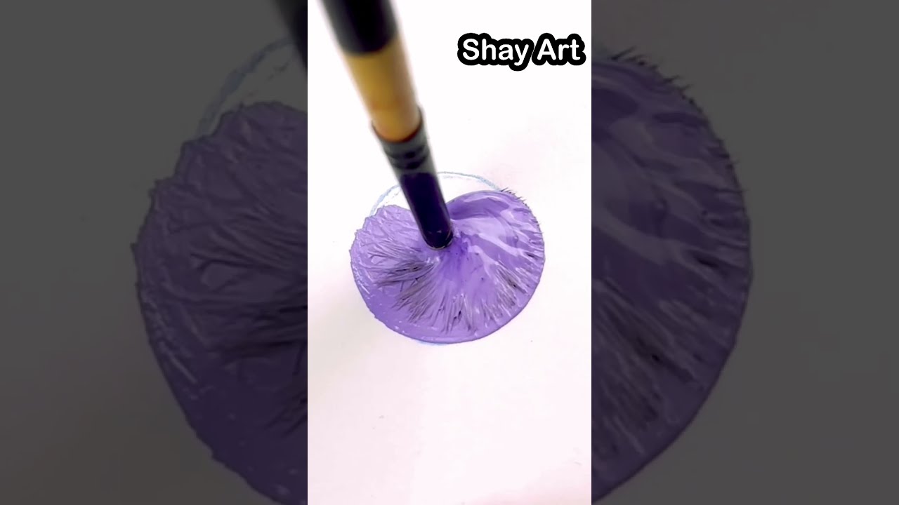 Super Relaxing Art One Stroke Painting Shorts Drawing