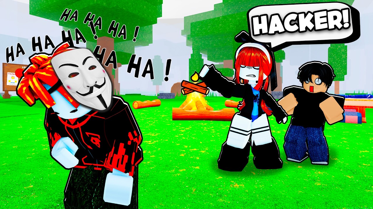 ME HAGO PASAR POR HACKER en 99 NOCHES en el BOSQUE ROBLOX 😂