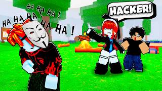 ME HAGO PASAR POR HACKER en 99 NOCHES en el BOSQUE ROBLOX 😂