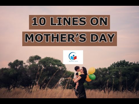 10 Lines on Mother's Day | Short Essay on Mother's Day | Mother's Day
