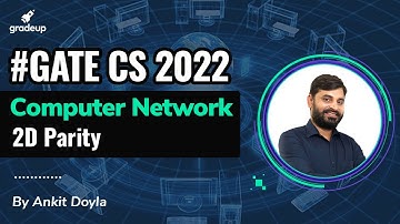 2D Parity | Computer Network | GATE CS 2022 | By Ankit Doyla Sir