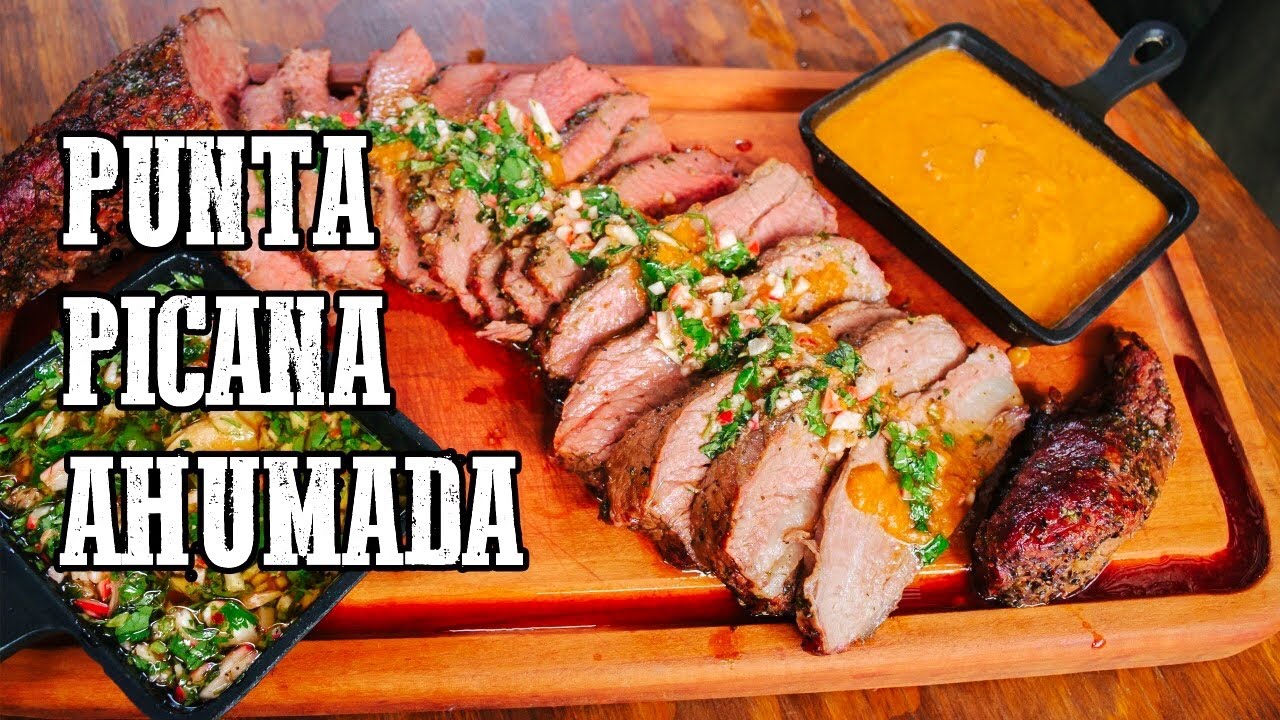 Punta Picana Ahumada (Tri-Tip) y Chimichurri Crocante | Slucook