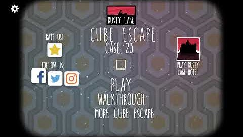 Cube Escape:Case 23 Chapter 1 Walkthrough