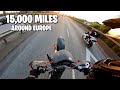 Supermoto across europe  14 countries 2 month journey