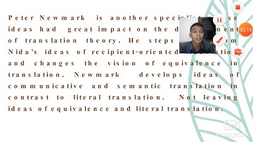 Translation Equivalent Effect By Newmark (1988)|| Group 3 ||#ALS,#Englishcourses,