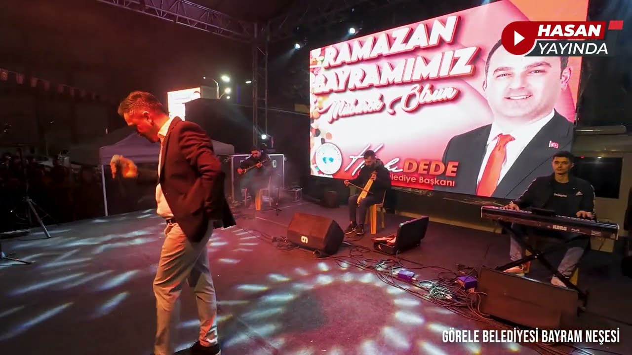 HAKAN KÖNTEK SAHNEDE BAYRAM NEŞESİ KONSERİ GÖRELE BELEDİYESİ