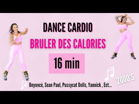 DANSE CARDIO - 16MIN - Brûler des calories - musiques années 2000