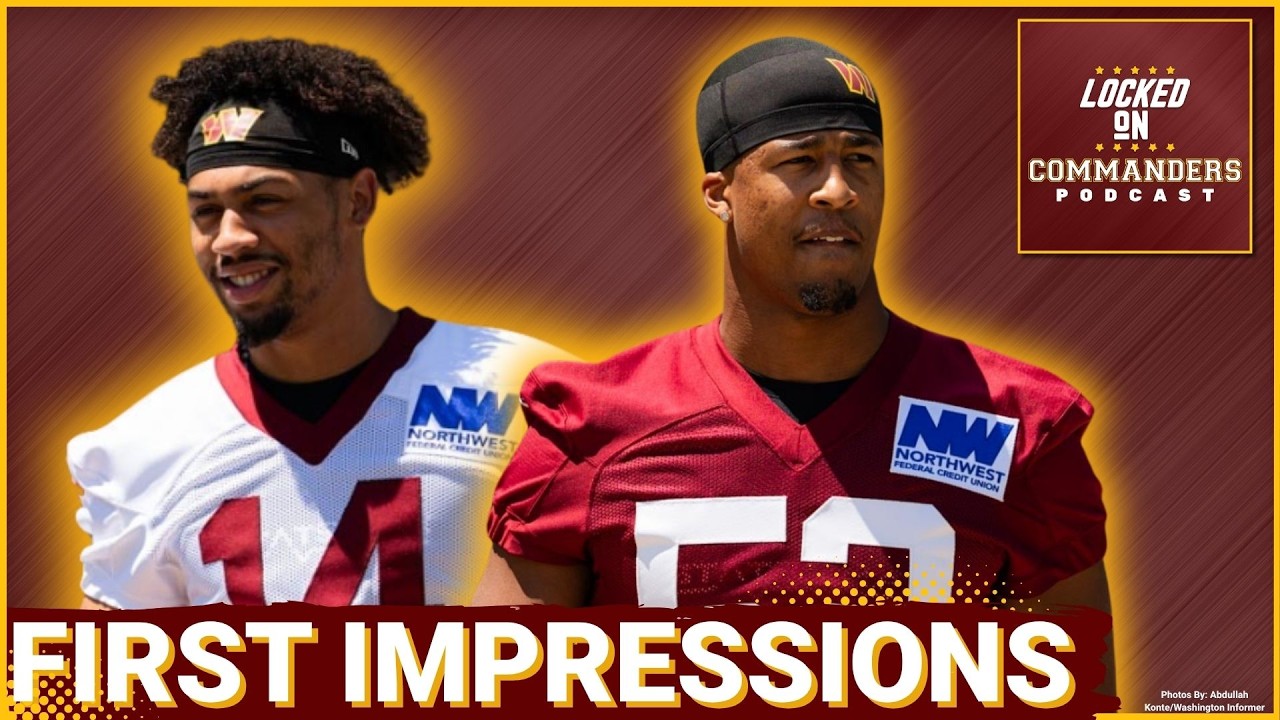 FIRST IMPRESSIONS: Rookies Sonny Styles and Antonio Williams Deliver at Commanders Rookie Minicamp