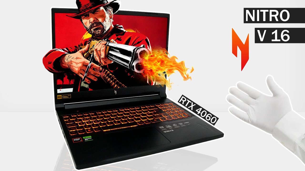 New Laptop Acer Nitro 16 16GB AMD Ryzen 7 SSD 512GB