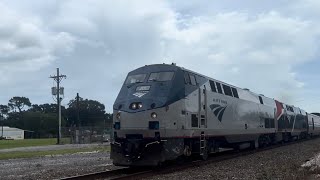 Amtrak Sunset Limited Westbound With 204 Paint Scheme & Awesome Crew