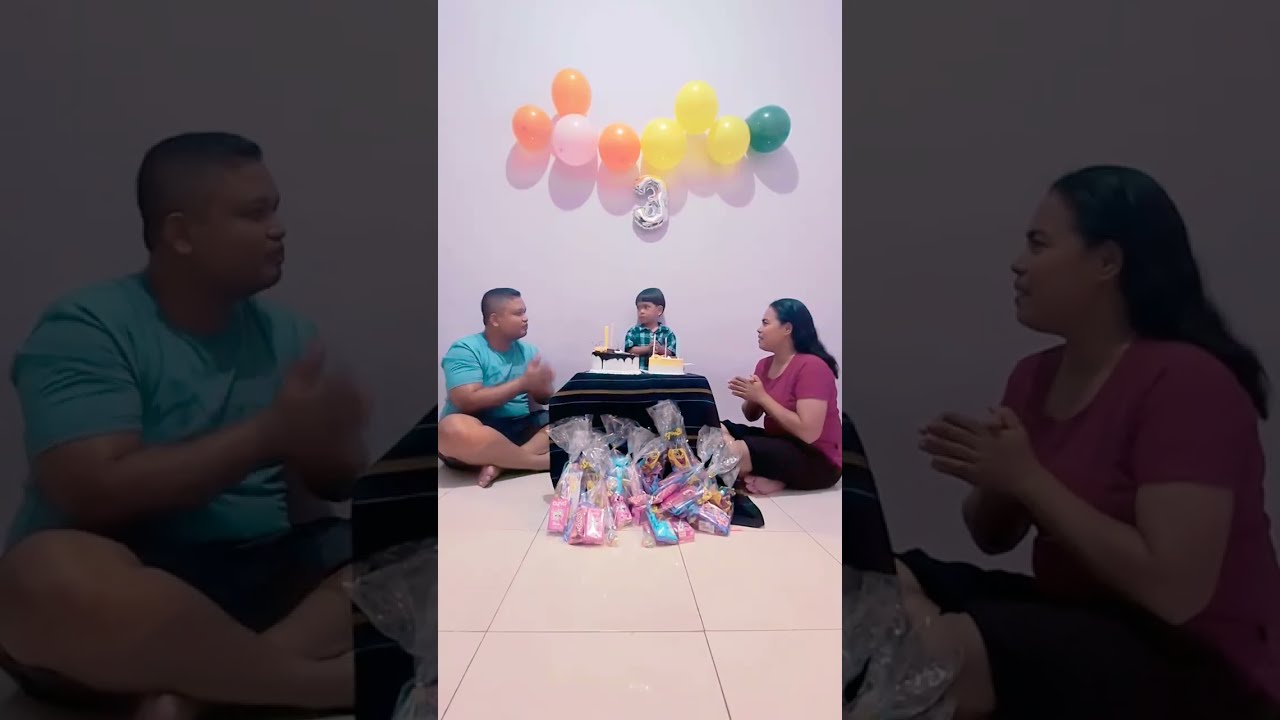 Raphael 3rd Birthday - YouTube