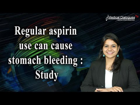 Video: Způsobuje aspirin krvácení?