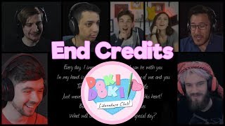 Doki Doki Literature Club - End Credits (Reaction Mashup)