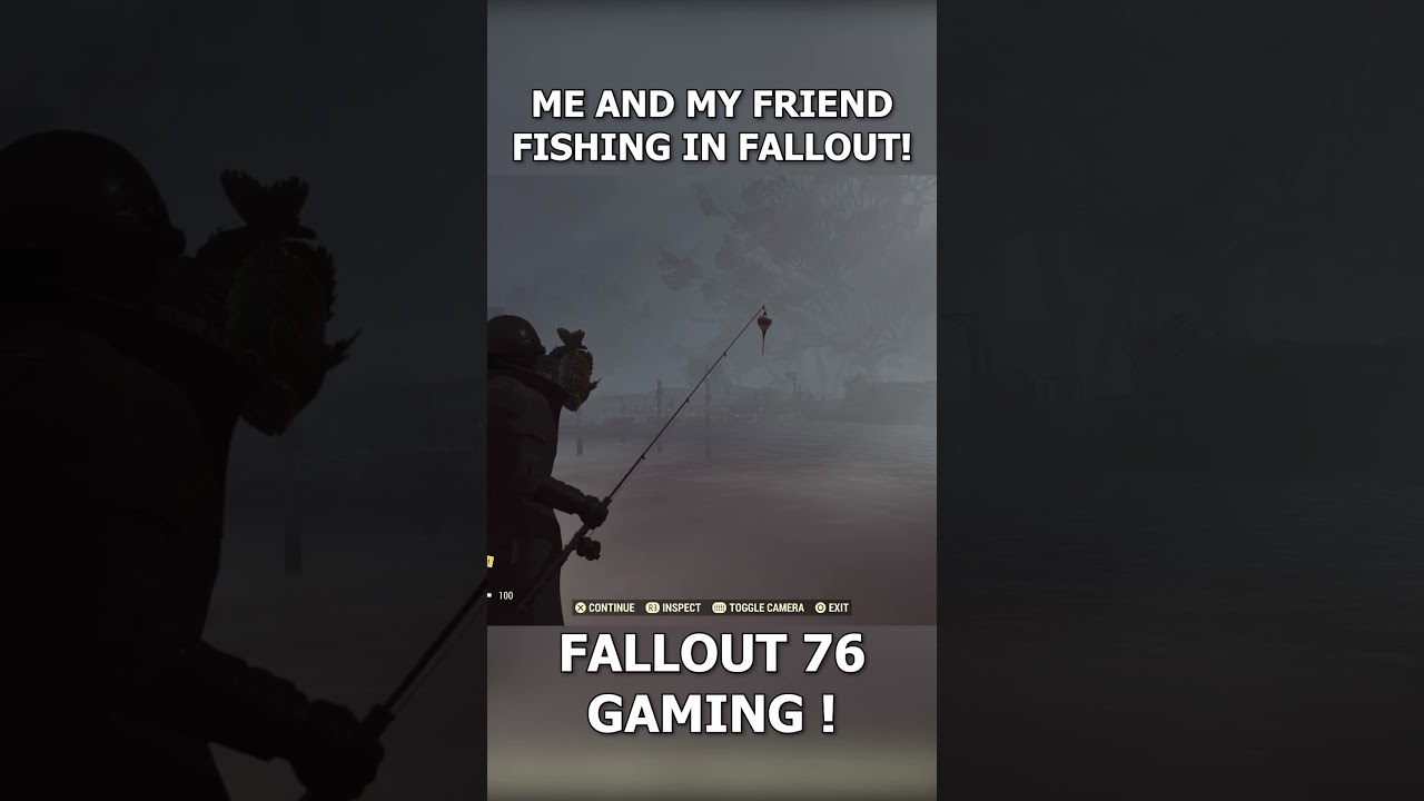 Me And My Friend Fishing In Fallout ! 