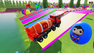 FOX FARMING FS22 Gameplay | Crazy Color Trucks, Heavy Trailers &amp; Big Machines