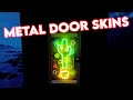 All Sheet Metal Door Skins - Rust