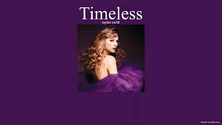 (THAISUB) Timeless - Taylor Swift แปลไทย