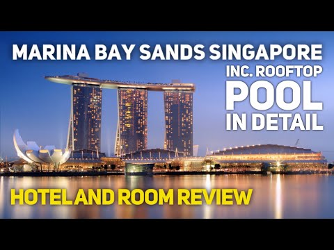 Marina Bay Sands Singapore Hotel Tour & Review 2020 (incl rooftop infinity pool and deluxe room)