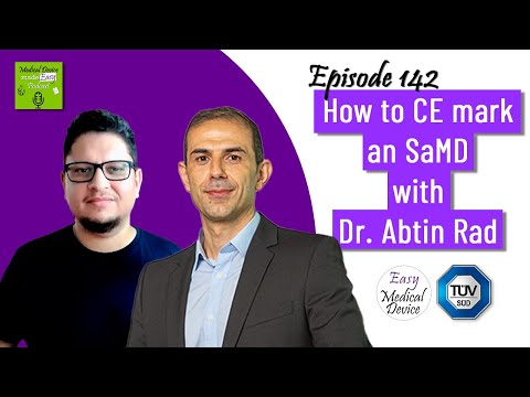 How to Certify a Software as Medical Device with Dr. Abtin Rad? (TÜV SÜD)
