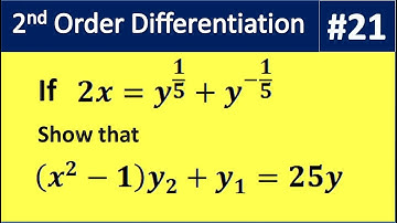 2nd order differentiation wbchse hs sn dey maths 21