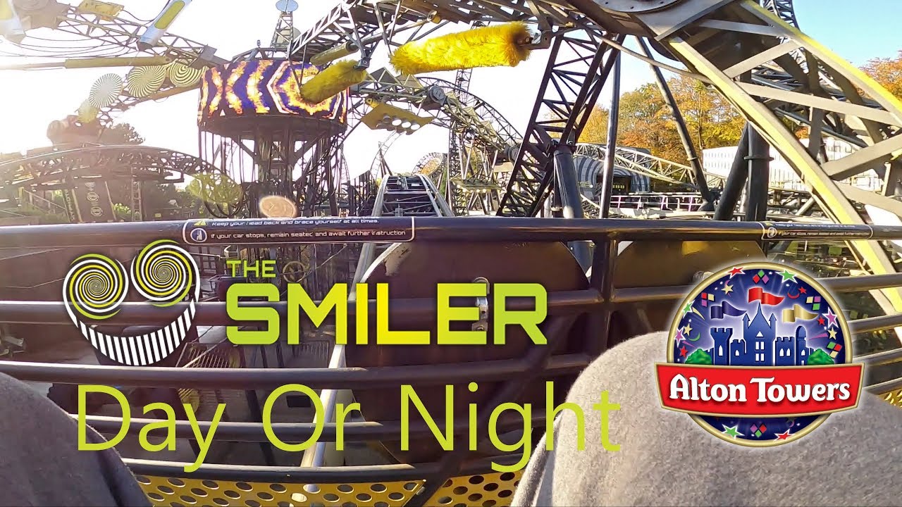 The Smiler : Day Or Night Ride POV : Alton Towers resort : Which One Do You Enjoy More