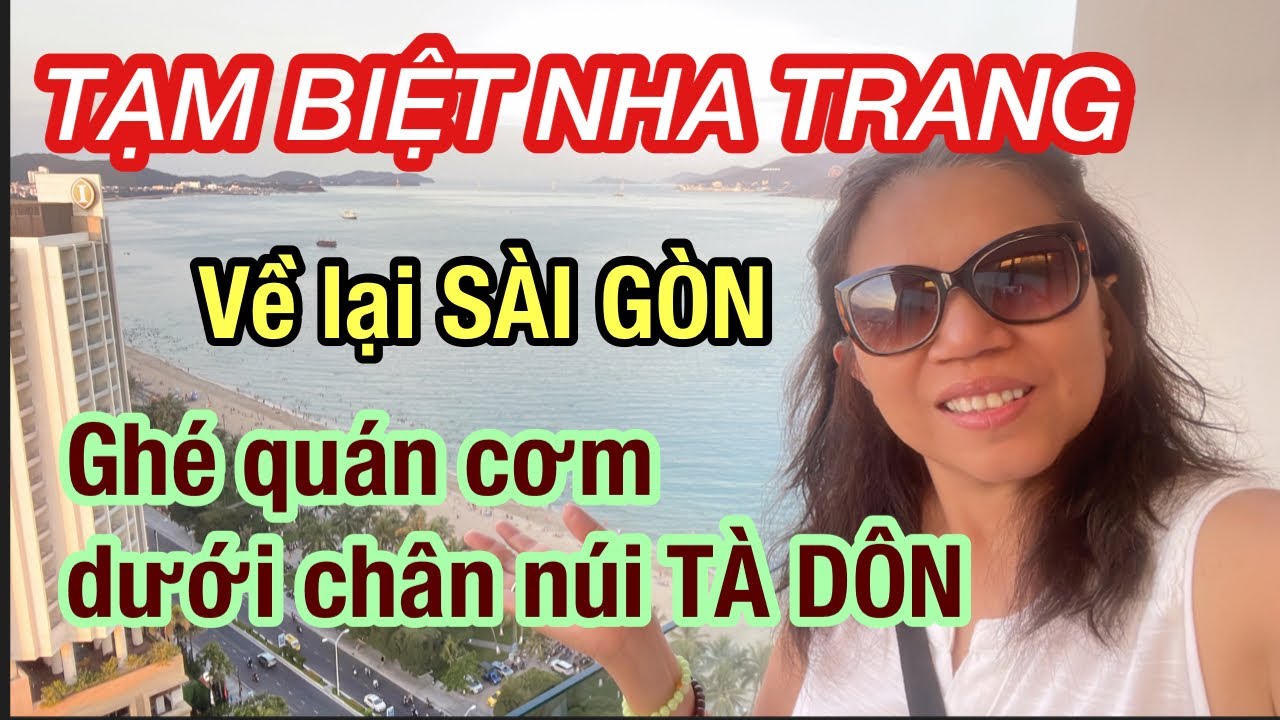 ĐI XE 8 TIẾNG TỪ NHA TRANG về SÀI GÒN _ GHÉ QUÁN CƠM DƯỚI CHÂN NÚI TÀ ...