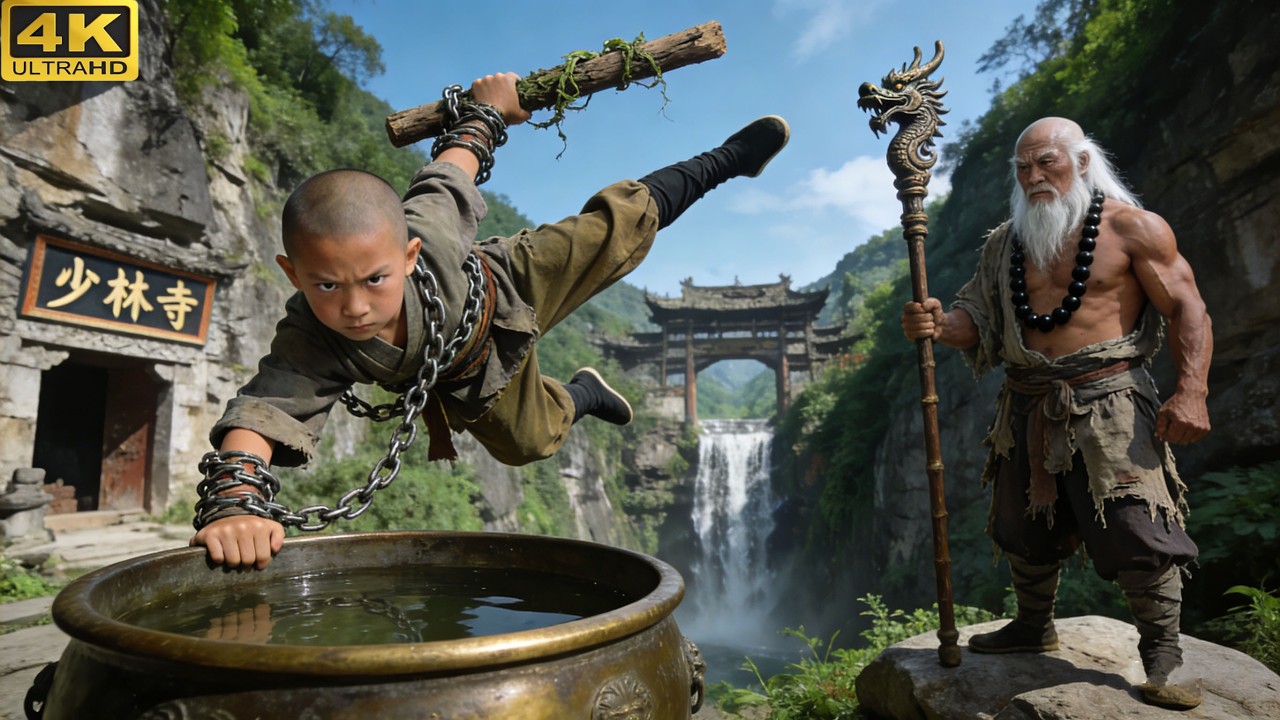 ⚔️【kung fu】被五花大綁的和尚，竟身懷無敵神功，徒手撕開鐵籠橫掃數百惡敵！ ⚔️ Kungfu丨Action丨功夫丨動作丨Chinesedrama丨武侠丨中國電視劇