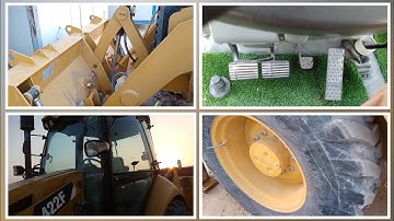 Backhoe loader caterpillar 422F