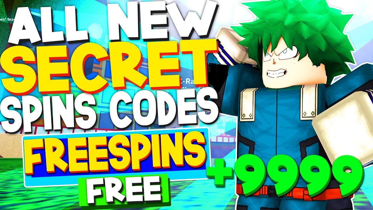 ALL CODES WORK MY HERO MANIA ROBLOX FREE SPIN MARCH 26, 2023 