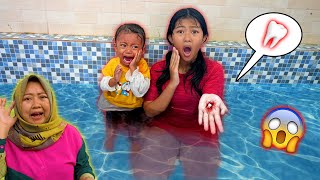 BAYI LUCU GIGI NYA COPOT BERDARAH !! RERE PANIK