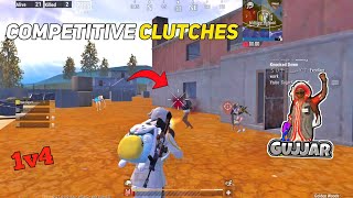 COMPETITIVE CLUTCHES IN INTENSE SITUATION - GUJJAR X - PUBG MOBILE LITE