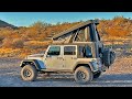 Ultimate Jeep Wrangler Camper SLEEPS 3 ADULTS - Ursa Minor Pop Up Camper Tour from a 15 yr old