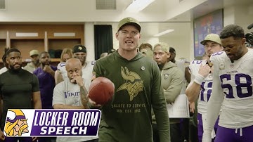Kevin O’Connell’s Locker Room Speech After Minnesota Vikings Win Over Detroit Lions