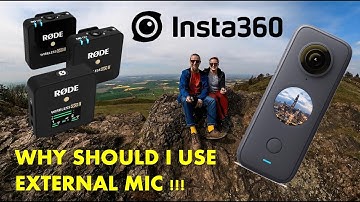 RODE Wireless GO II vs Insta360 internal Mic