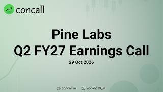 Pine Labs Q2 FY27 Earnings Conference Call | Concall.in Update