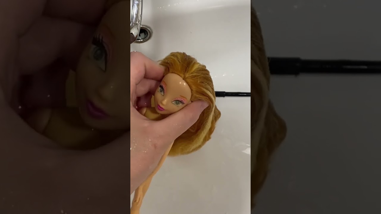 Как расчесать волосы кукле часть 4 #barbie #doll #dolls