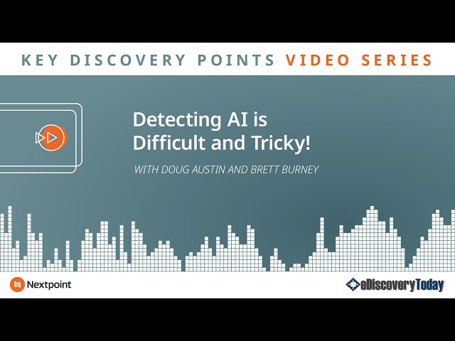 Key Discovery Points: Detecting AI is Difficult and Tricky! - YouTube