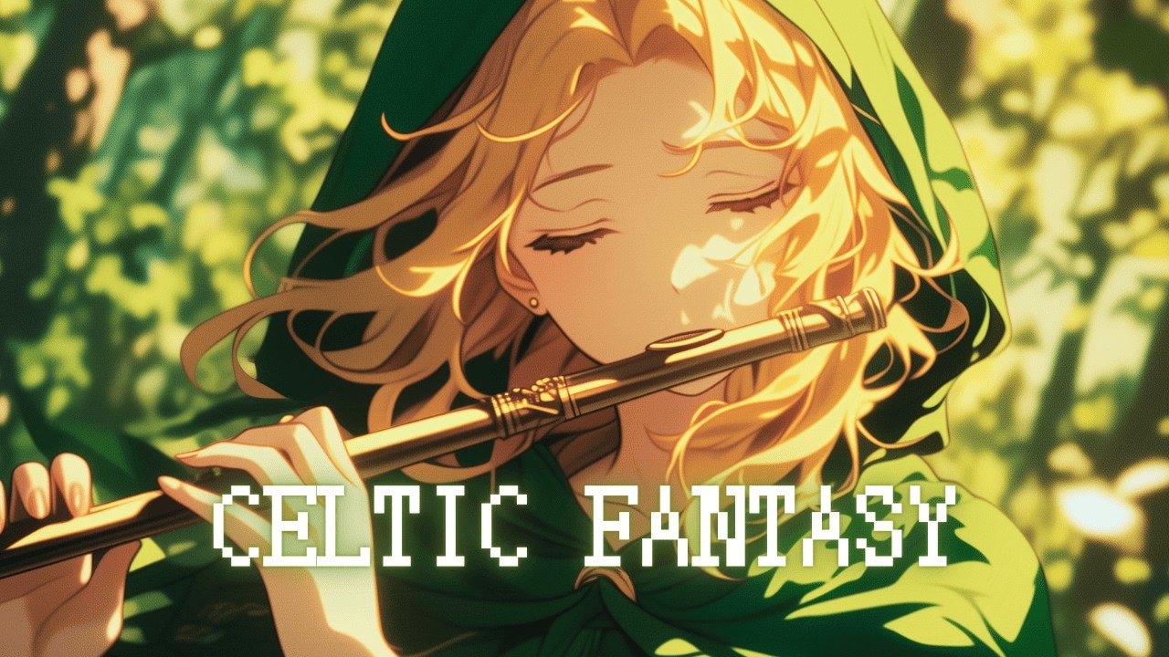 Celtic Fantasy Music - Gentle Forest Flute | Relaxing Music for Sleep, Work & Study