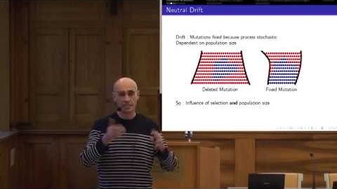 From Populations to Species:Genome Evolution and Its Modelling by Laurent Gueguen at SCAS, 191119