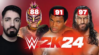 WWE 2K24 REYTİNGLER / OVERALL'LAR