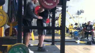 505 x 2 raw squat (cube method)