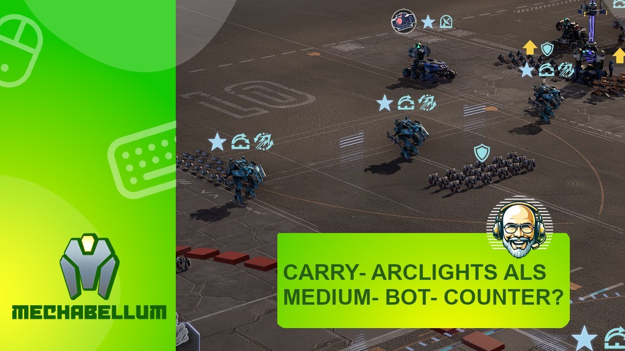 Mechabellum Carry Arclights als MediumBotCounter?? Lets Play