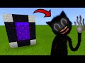 How To Make A Portal To The Cartoon Cat Dimension in Minecraft!