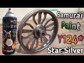 How to spray samurai paint y124 star silver