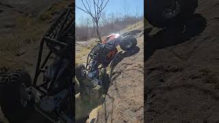 capra  4ws full custom video on my youtube :sw33tpilzqc #canada #crawler #fyp #axial #rc