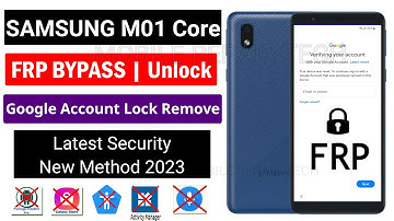 Samsung M01 Core Frp Bypass Android 11 | Samsung M01 Core Google Account Remove